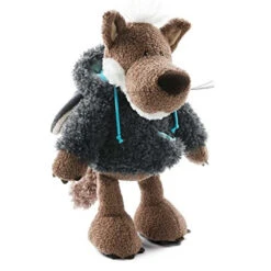Nici 48532 Jolly Mäh Grauer Wolf Jolly Hugo Ca 25cm Plüsch Kuscheltier Schlenker