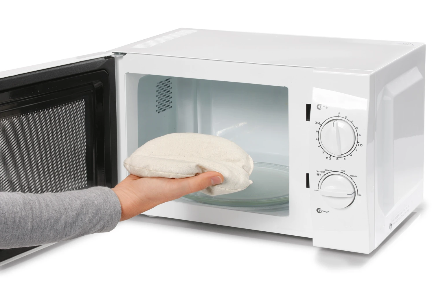 Nici 35986 Warm NICI Dream Friends Classic Bear Bär Weiß 30x20cm Wärmekissen – Bild 3