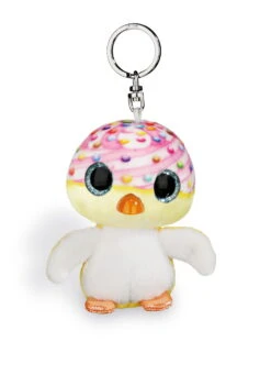 Nici 41833 Schlüsselanhänger Nicidoos Candy Edition Ente Stropombi 9cm Plüsch