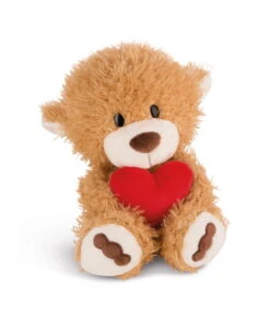Nici 42608 Love-Bär Hellbraun Mit Rotem Herz Ca 30cm Plüsch Kuscheltier