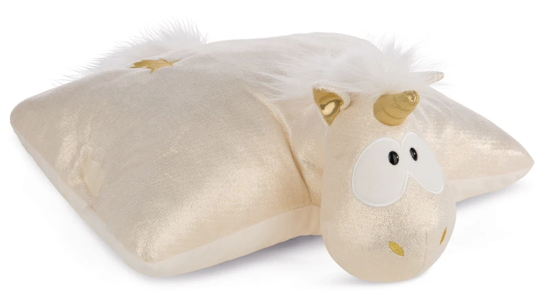 Nici 43727 Kuscheltier-Kissen 2in1 Einhorn Shooting Star Plüsch Theodor 40x30cm – Bild 2