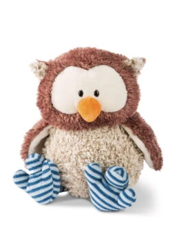 Nici 48078 Eule Oscar 35cm Mit Drehbarem Kopf Plüsch Kuscheltier The Owlsons
