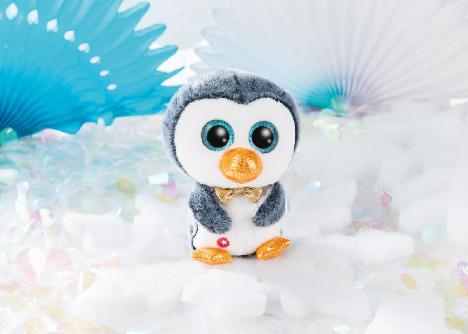 Nici 46302 Glubschis Pinguin Sniffy 15cm Plüsch Kuscheltier Winter – Bild 6