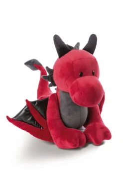 Nici 48082 Roter Drache Eldor 45cm Stehend Plüsch Kuscheltier Dragonia