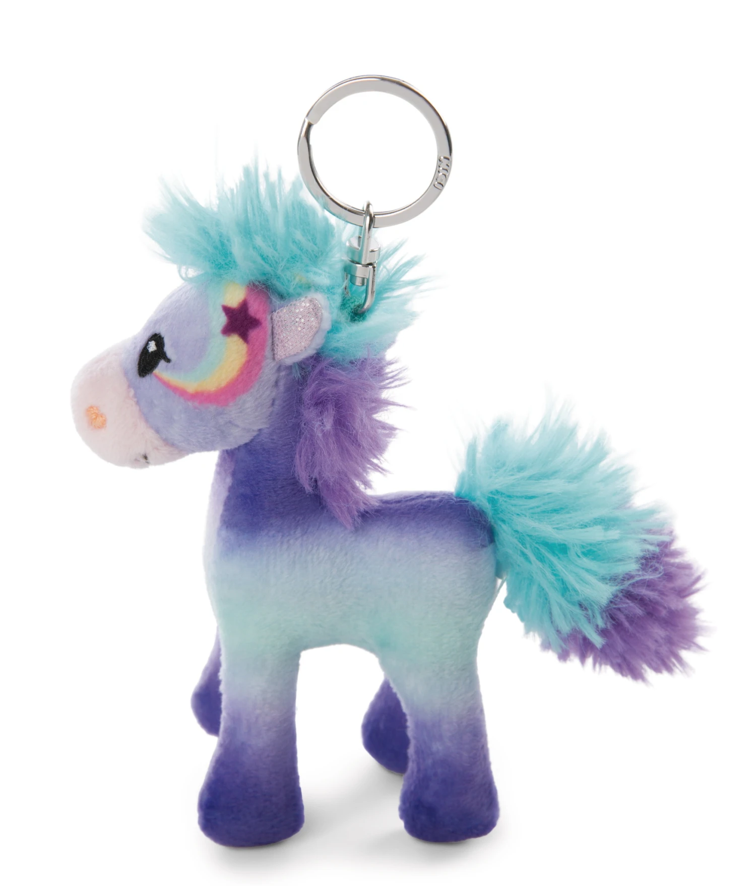 Nici 47841 Schlüsselanhänger Pony Stars Pferd Starjumper 10cm Plüsch GREEN – Bild 2