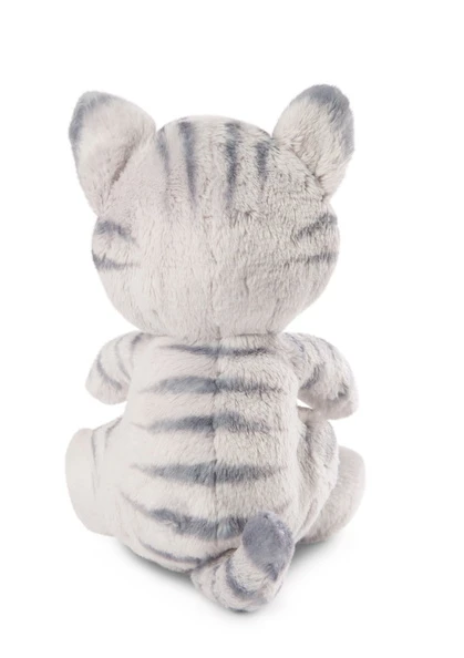 Nici 48086 Sleeping Kitties Schlafende Katze Im Körbchen 12cm Plüsch Grau – Bild 4