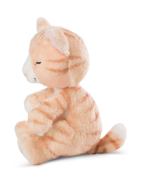 Nici 48087 Sleeping Kitties Schlafende Katze Im Körbchen 12cm Plüsch Rot – Bild 5