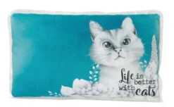 Nici 48092 Kissen Katze Meowlina Rechteckig 43x25cm Life Is Better With Cats