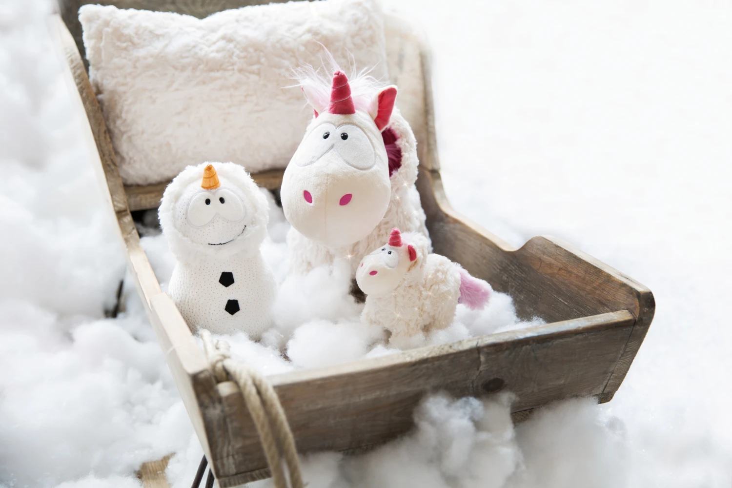 Nici 48165 Einhorn Theodor Im Schneeanzug Ca 45cm Plüsch Kuscheltier GREEN – Bild 4