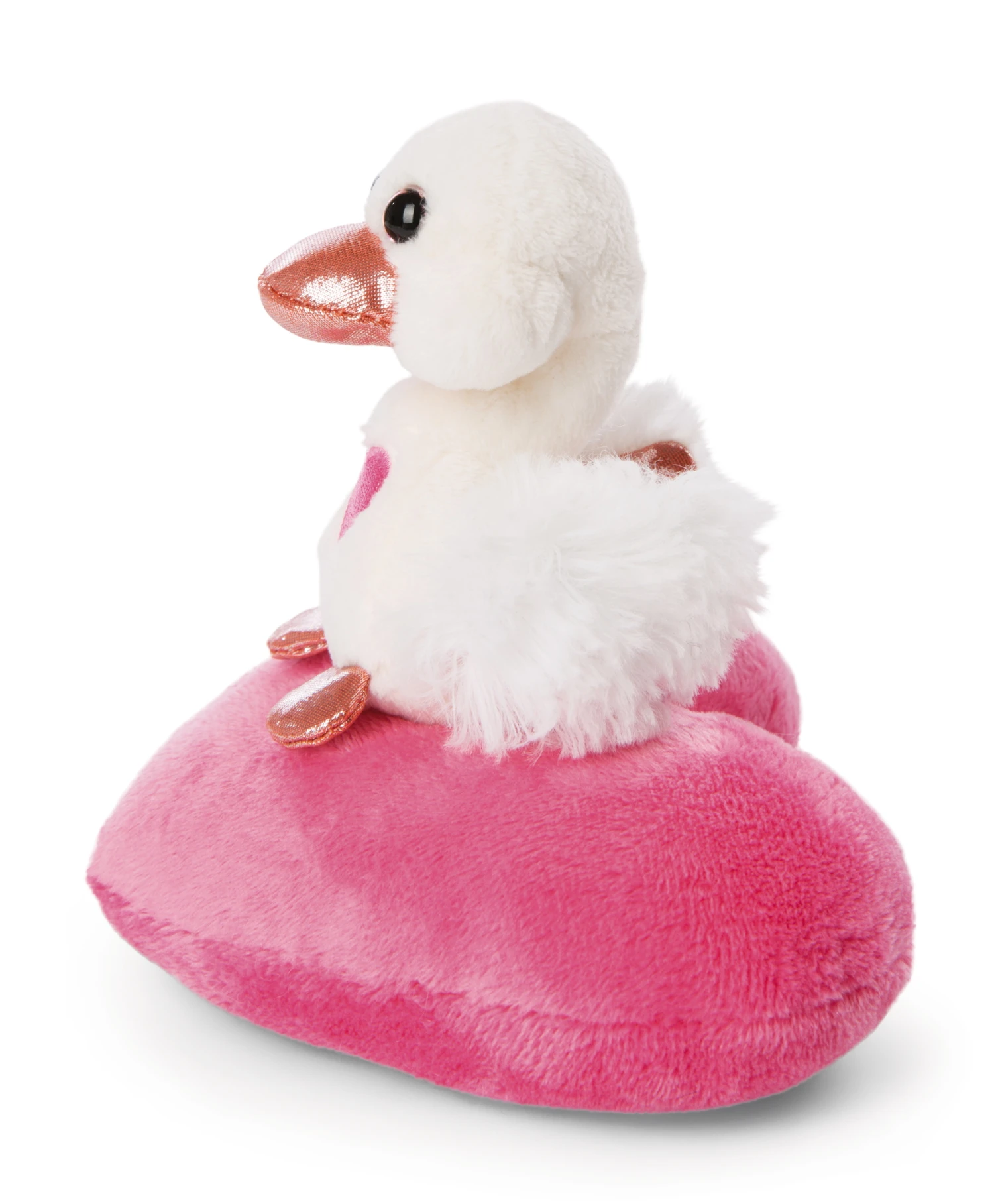 Nici 48264 Schwan Weiß Auf Herzkissen Ca 13cm Plüsch Love Classics GREEN – Bild 3