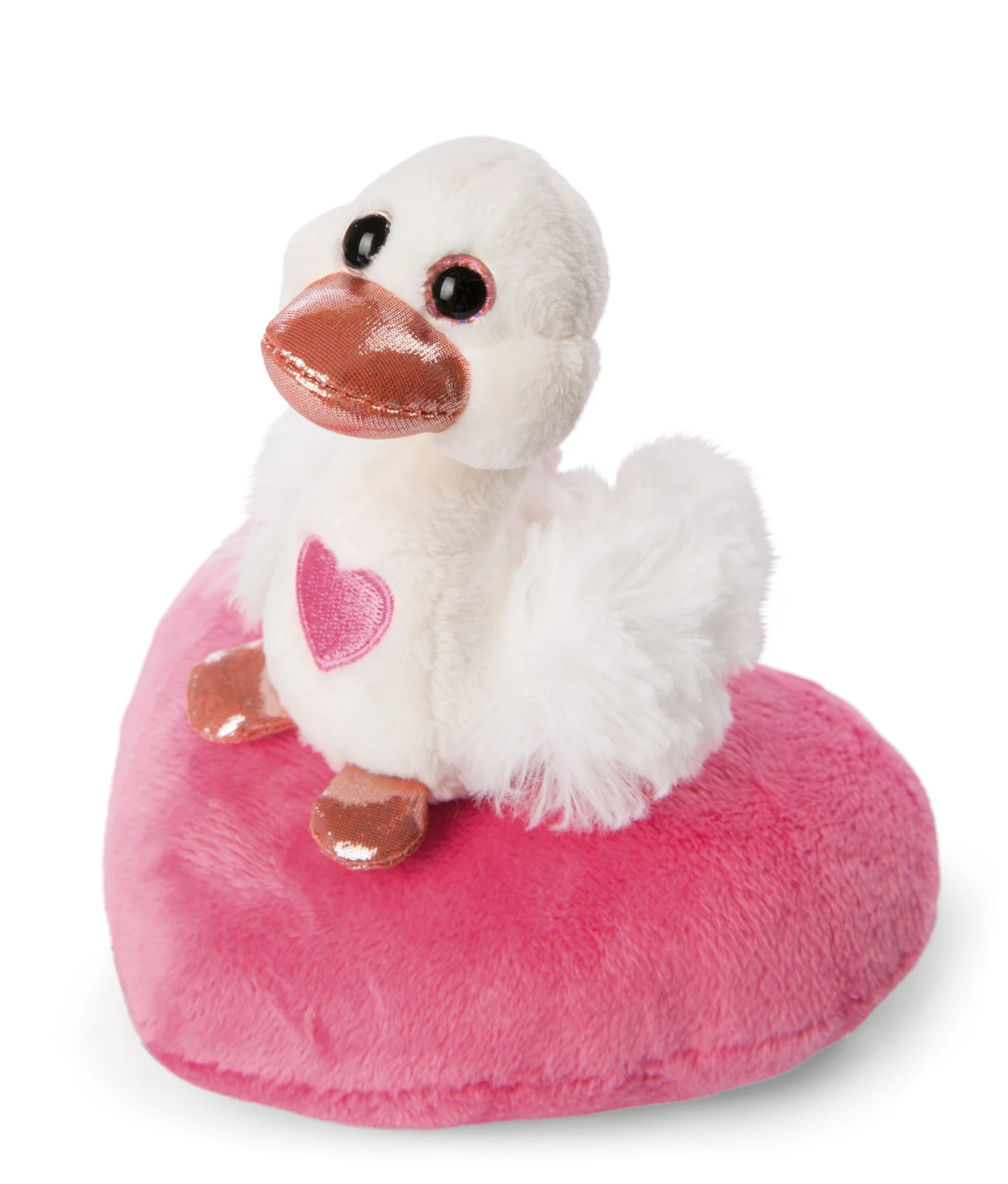 Nici 48264 Schwan Weiß Auf Herzkissen Ca 13cm Plüsch Love Classics GREEN – Bild 5