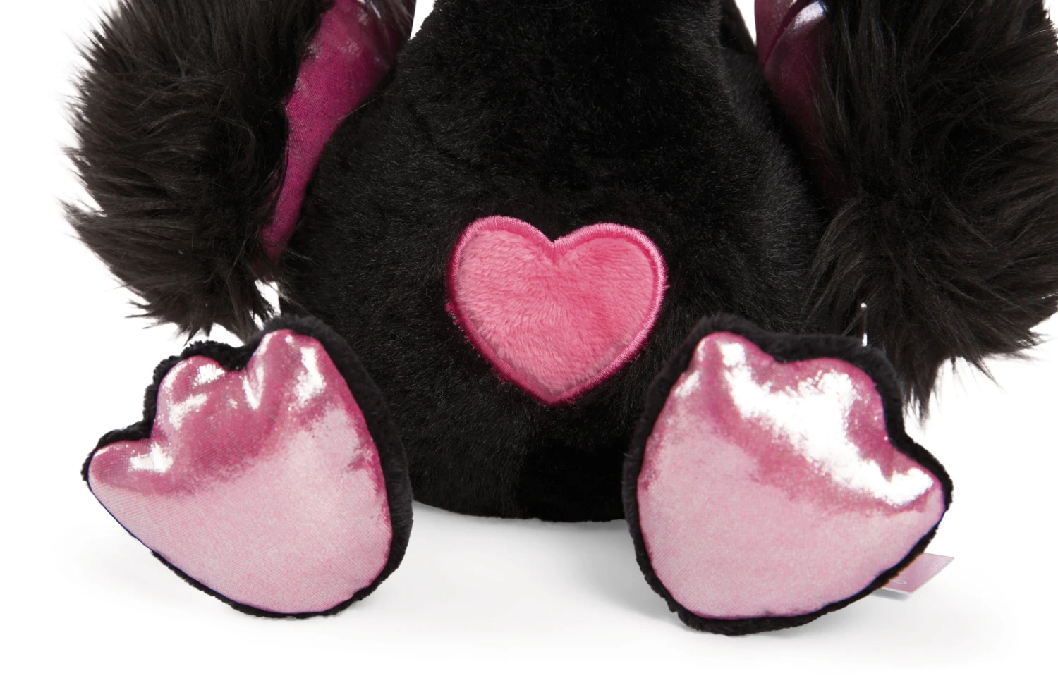 Nici 48266 + 48267 SET Zwei Schwäne 25cm Plüsch Kuscheltier Love Classics GREEN – Bild 5