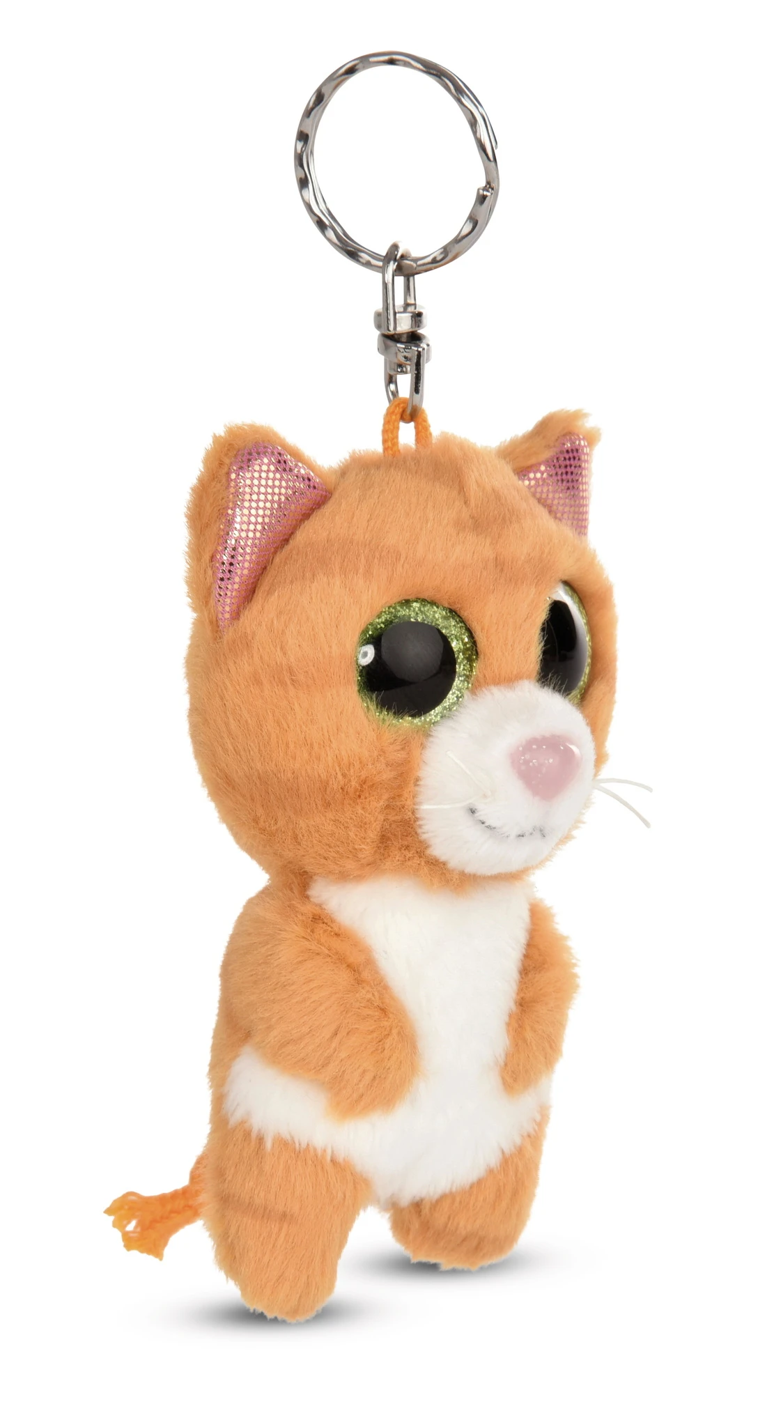 Nici 48693 Schlüsselanhänger GLUBSCHIS Katze Getigert Tabbrey 9cm Pet Edition – Bild 2