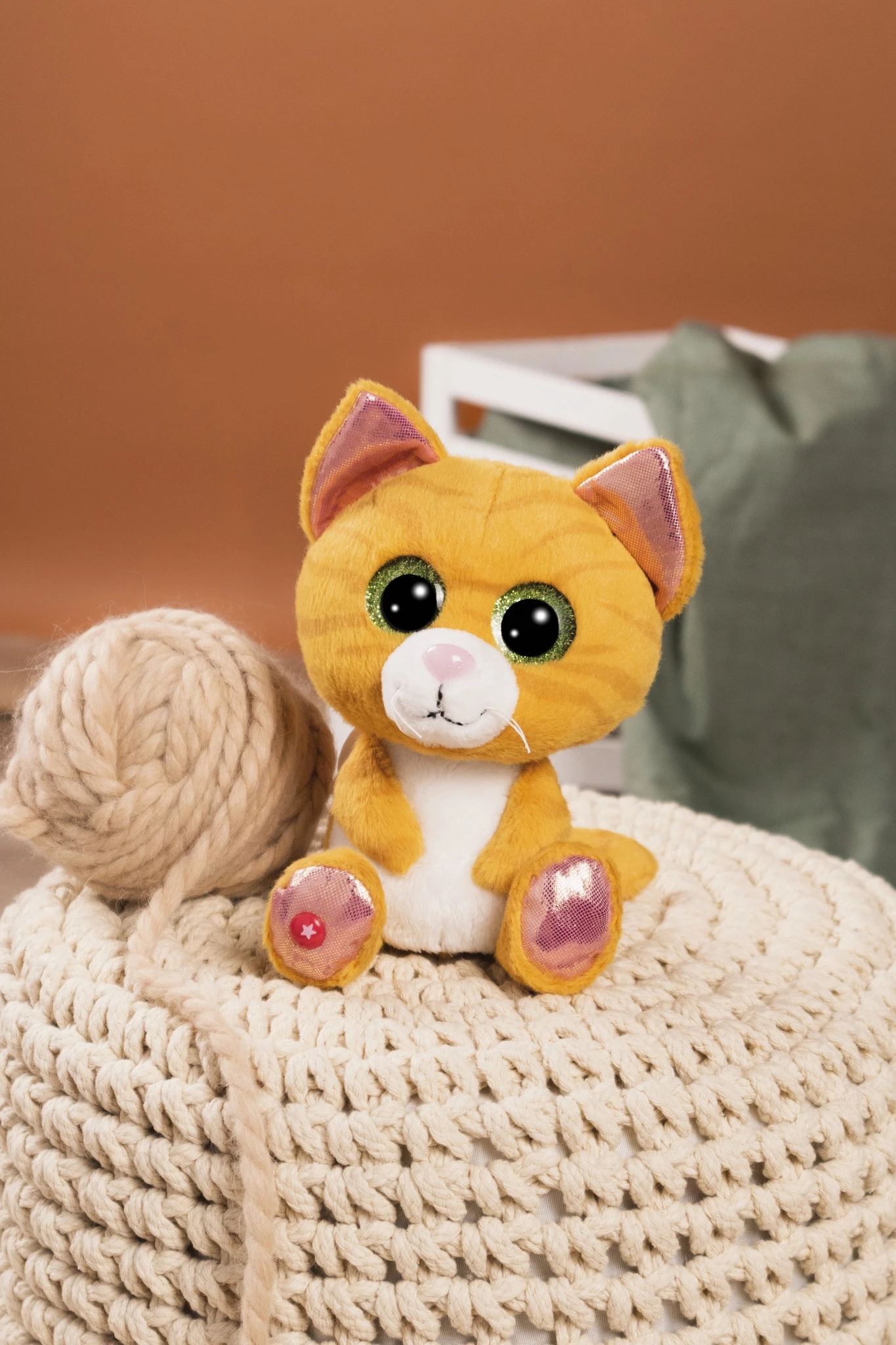 Nici 48698 GLUBSCHIS Katze Getigert Tabbrey Ca 15cm Pet Edition GREEN Haustier – Bild 4