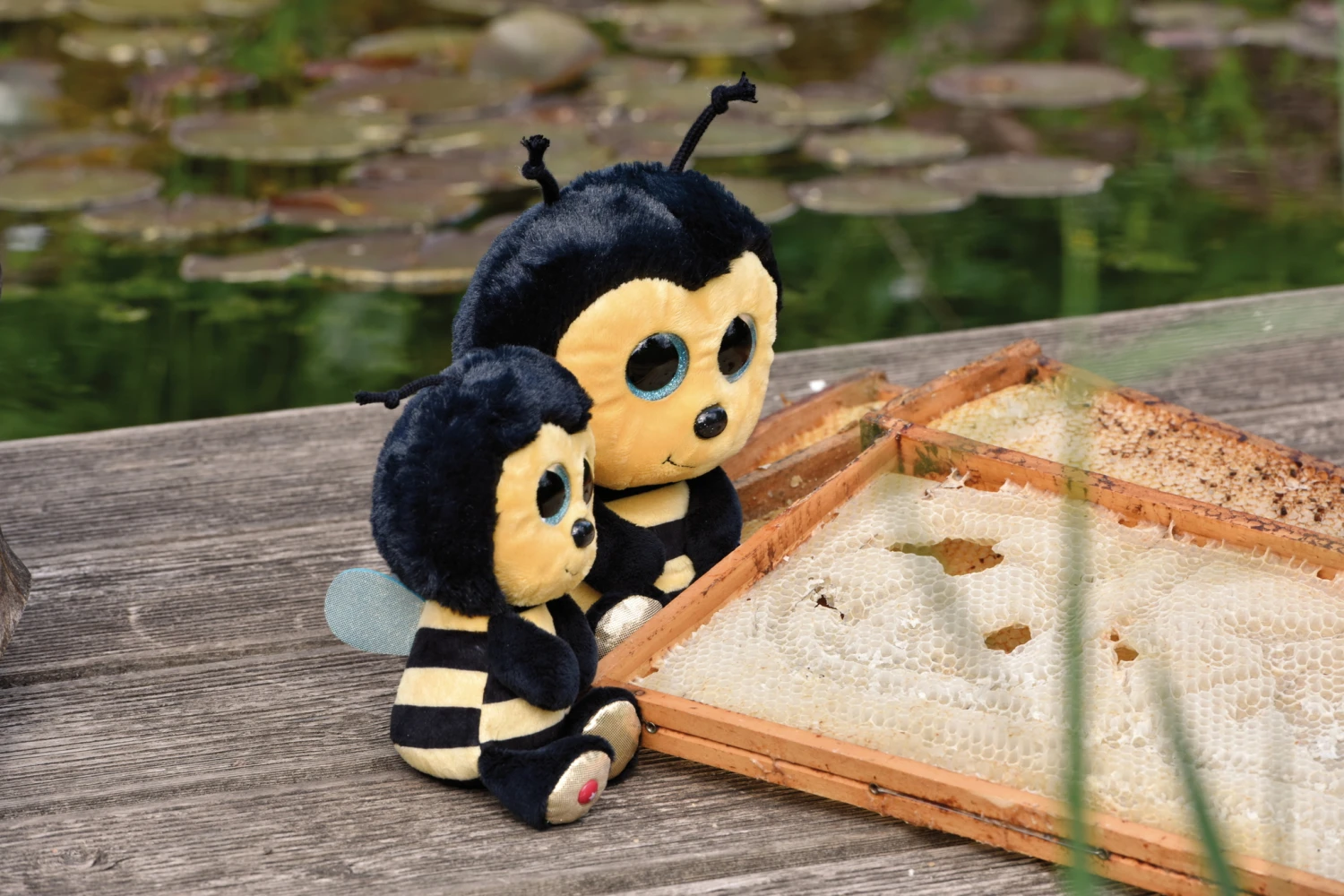 Nici 48736 Glubschis Meadow Biene Miss Bizz 25cm Plüsch Kuscheltier GREEN – Bild 8