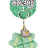 Nici 48871 Schlüsselanhänger Molang Kleeblatt Glücksklee 7cm Plüsch Kawaii